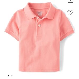 The Children's Place Baby Boys Pique Polo in Rose Petal